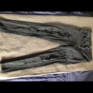 Skinny stretchy jeans